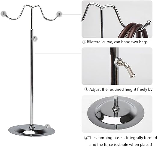 Adjustable Handbag Display Stand