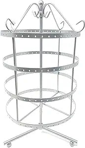 4 Tier Rotatable Earring Display Metal Stand