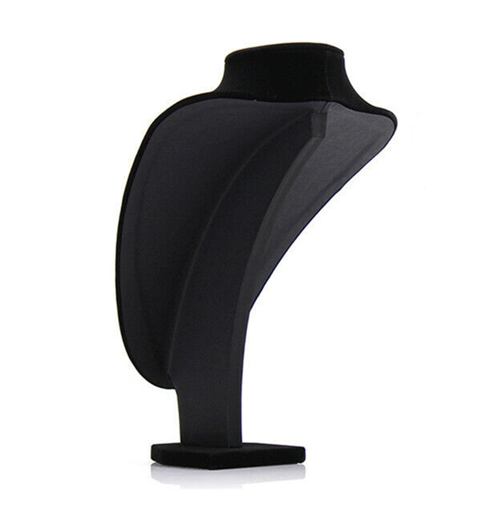 Black Velvet Necklace Stand