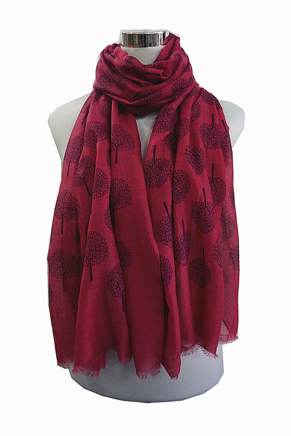 Life Tree Pattern Scarf