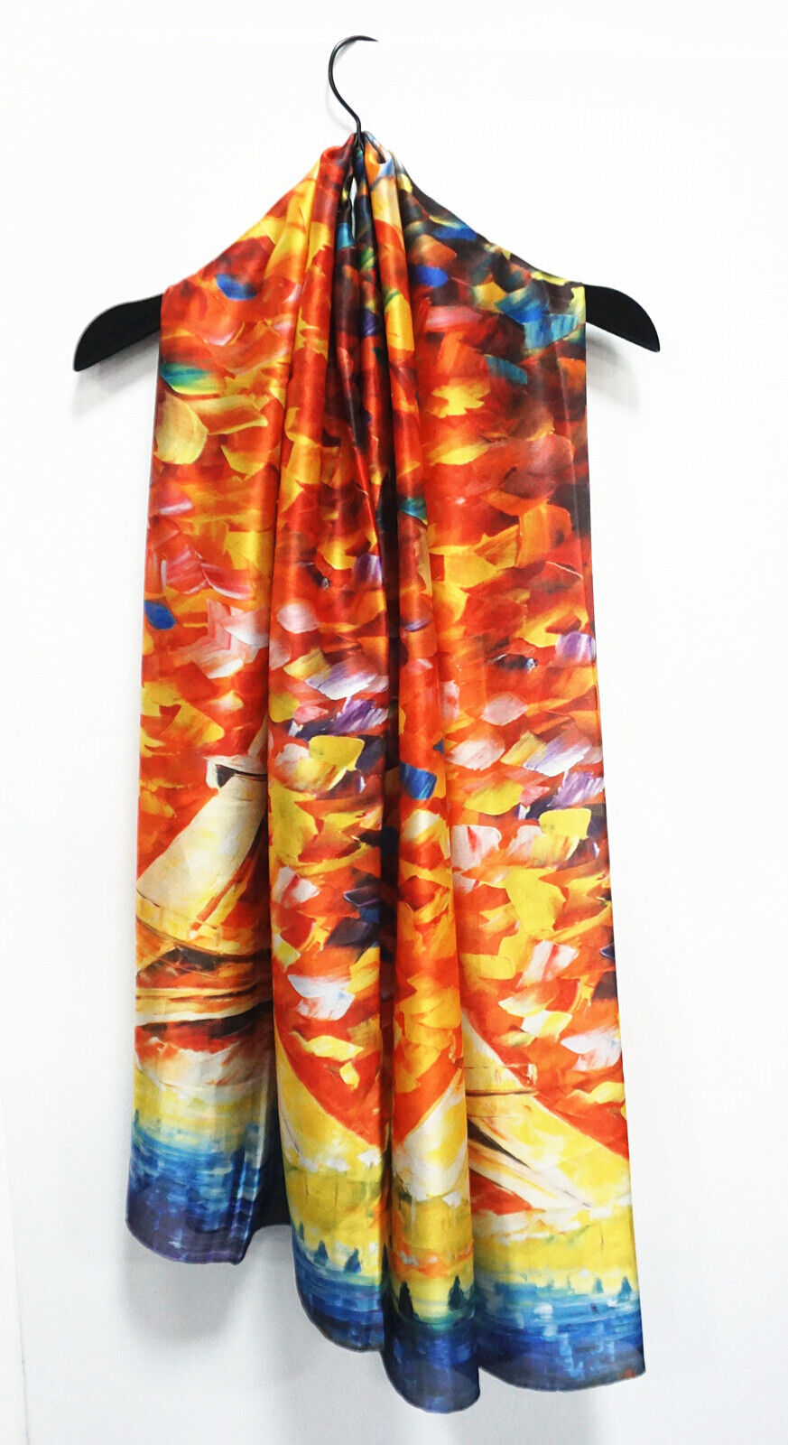 Silk Feel Scarf Paintings Van Gogh