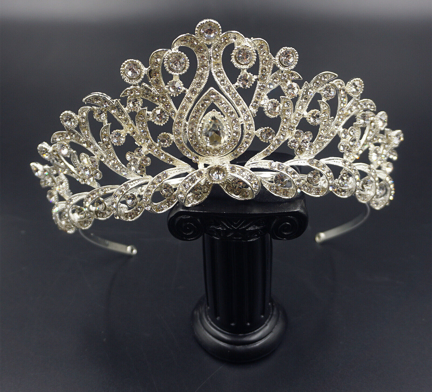 Silver & Gold Rhinestone Tiara