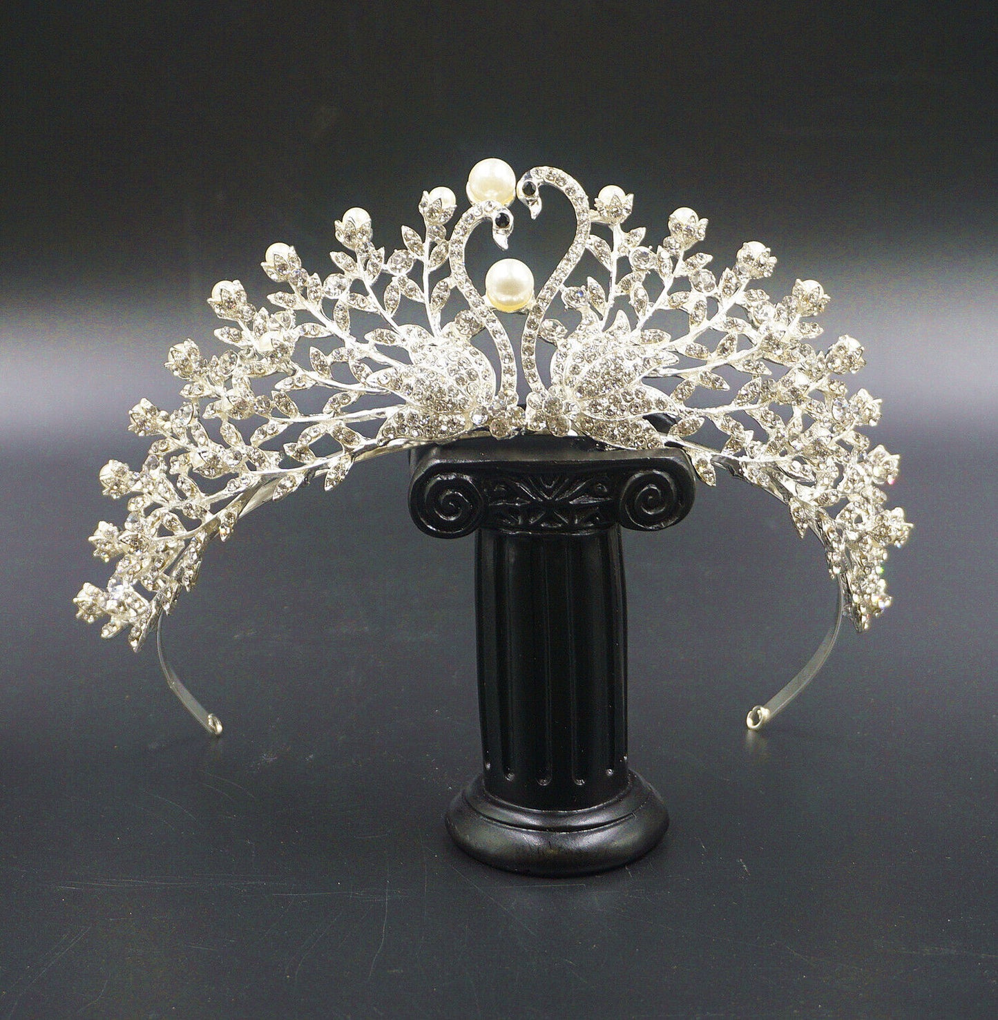 Silver & Gold Rhinestone Tiara
