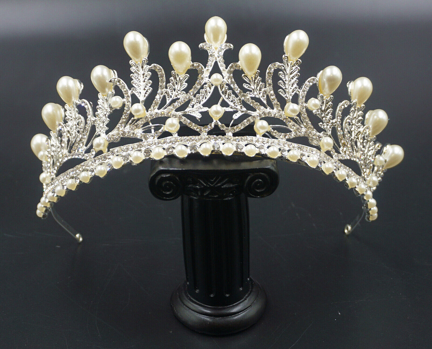 Silver & Gold Rhinestone Tiara