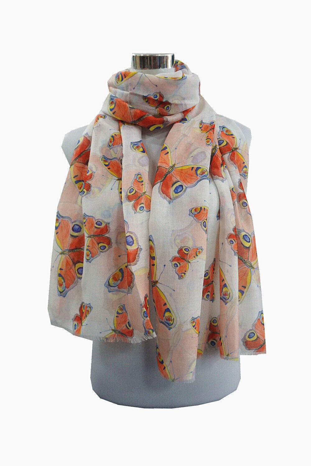 Super Soft Colourful Butterfly Pattern Scarf