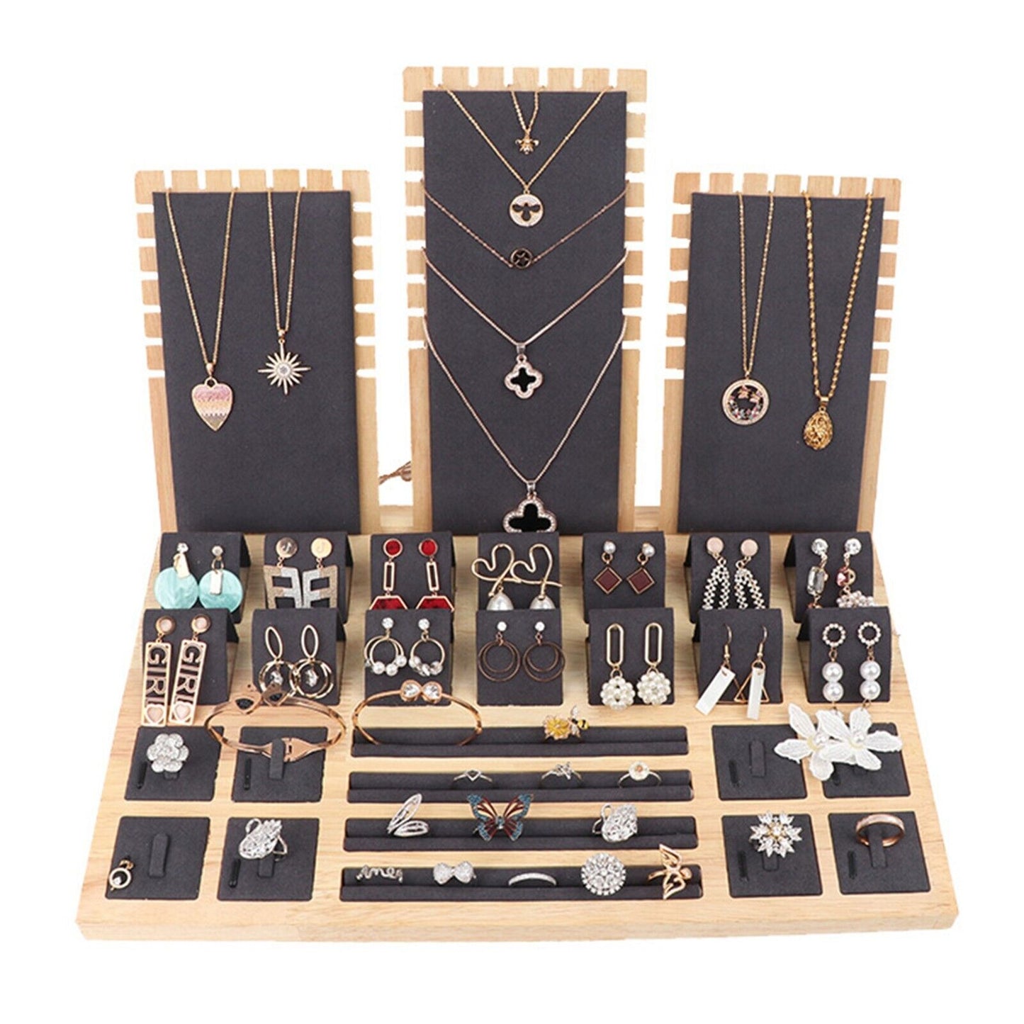 Wooden Jewellery Display Stand Show