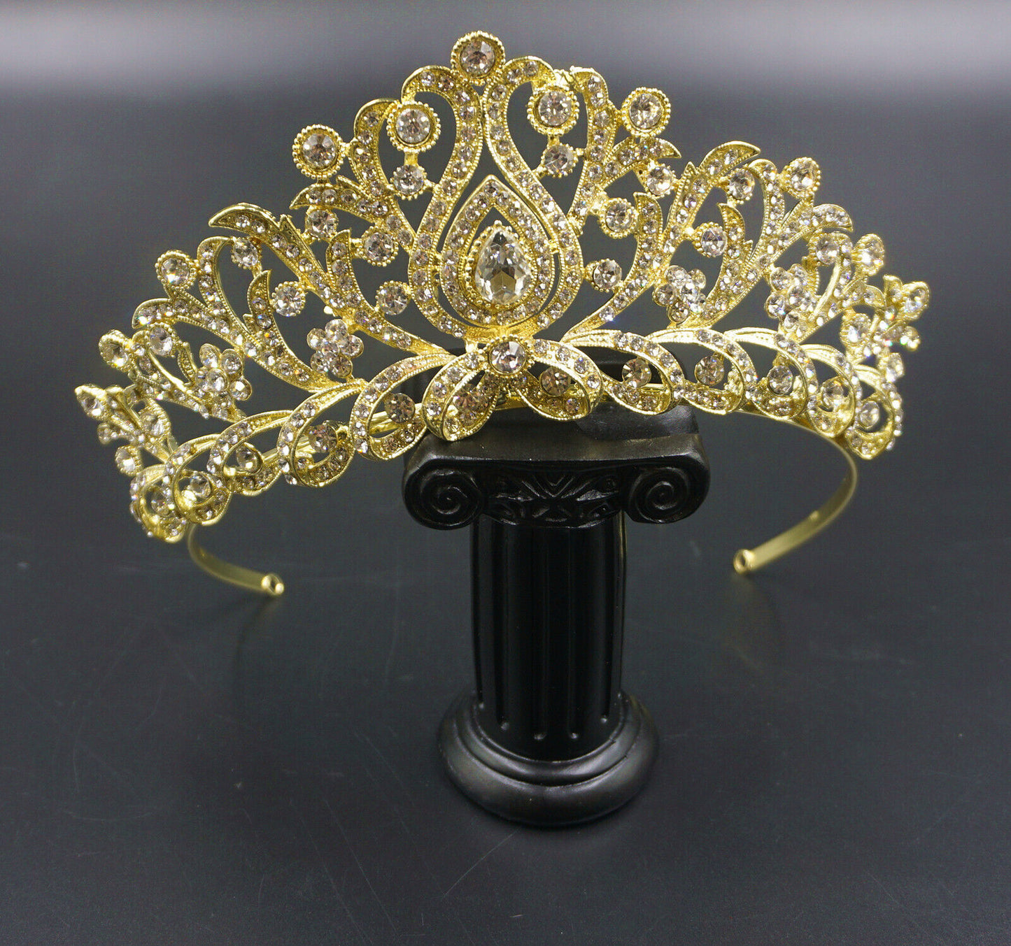 Silver & Gold Rhinestone Tiara