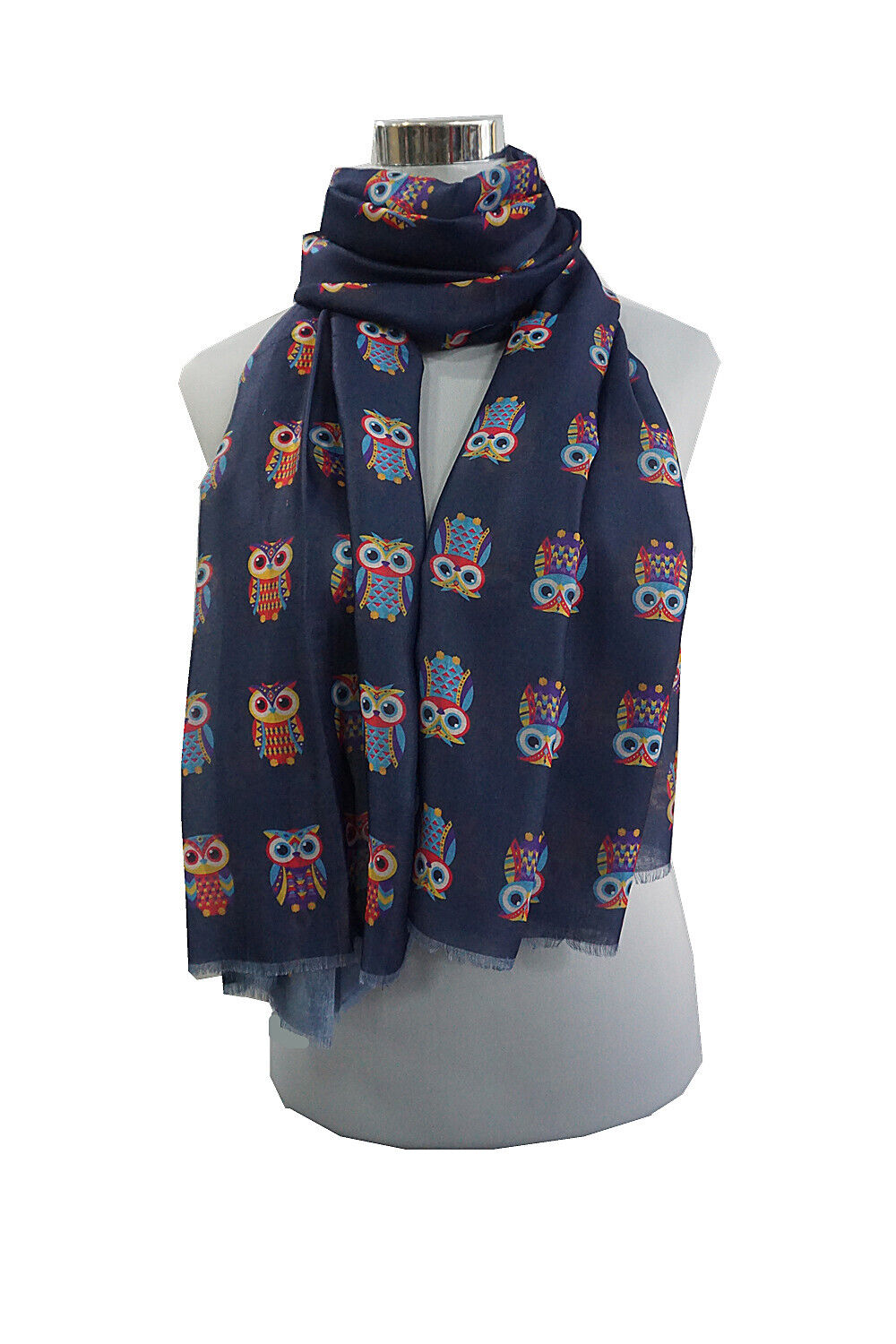 Super Soft Cute Owl Pattern Scarf