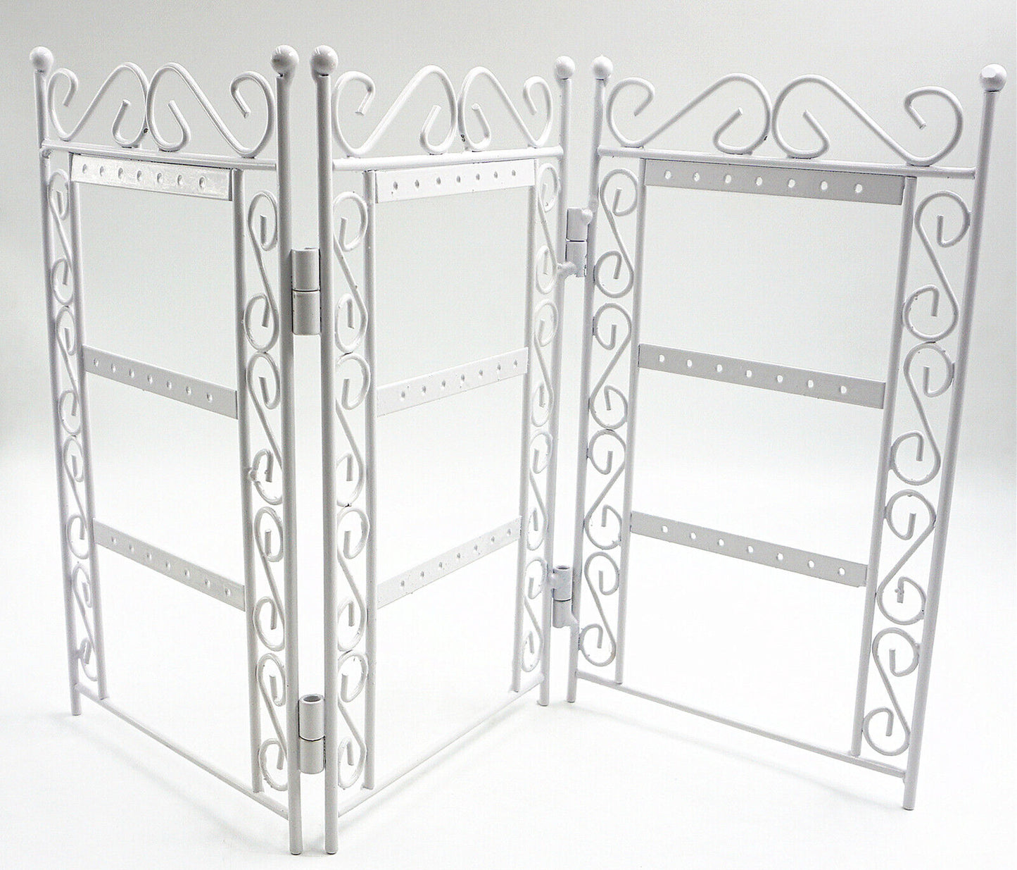 30 Earring Holder Metal Folding Display Stand