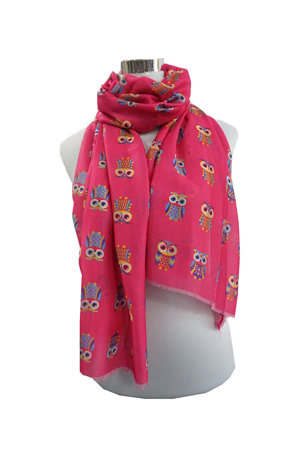 Super Soft Cute Owl Pattern Scarf