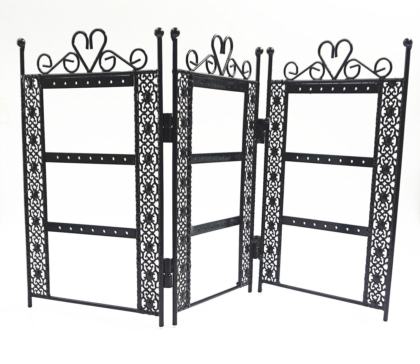 30 Earring Holder Metal Folding Display Stand