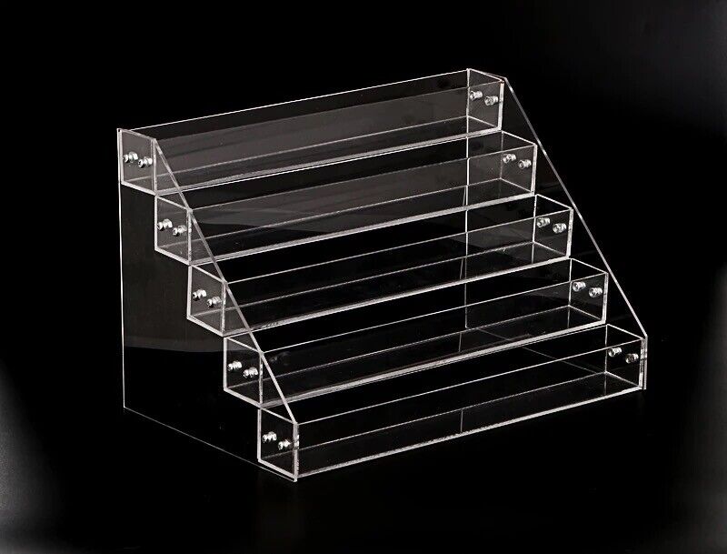 2/3/4/5/6/7 TIERS Nail Polish Acrylic Display Stand