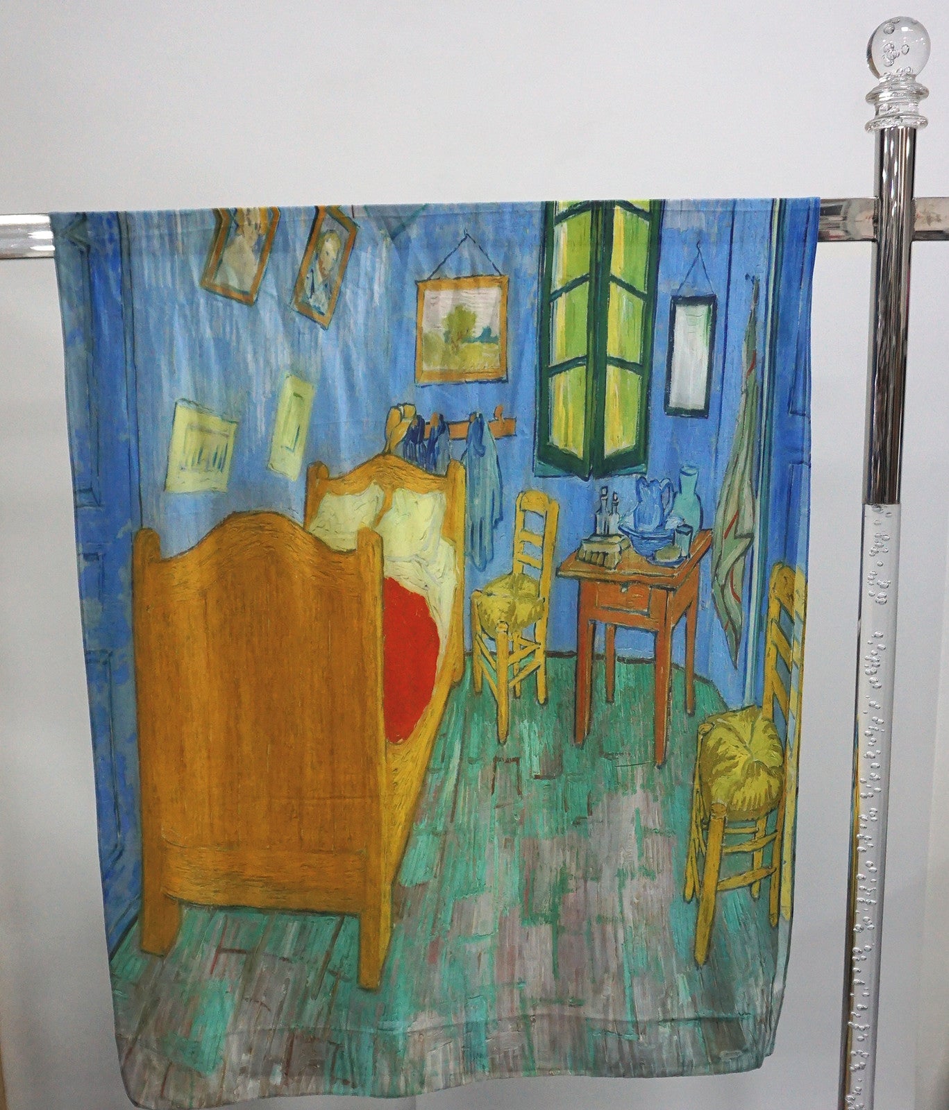 Silk Feel Scarf Paintings Van Gogh