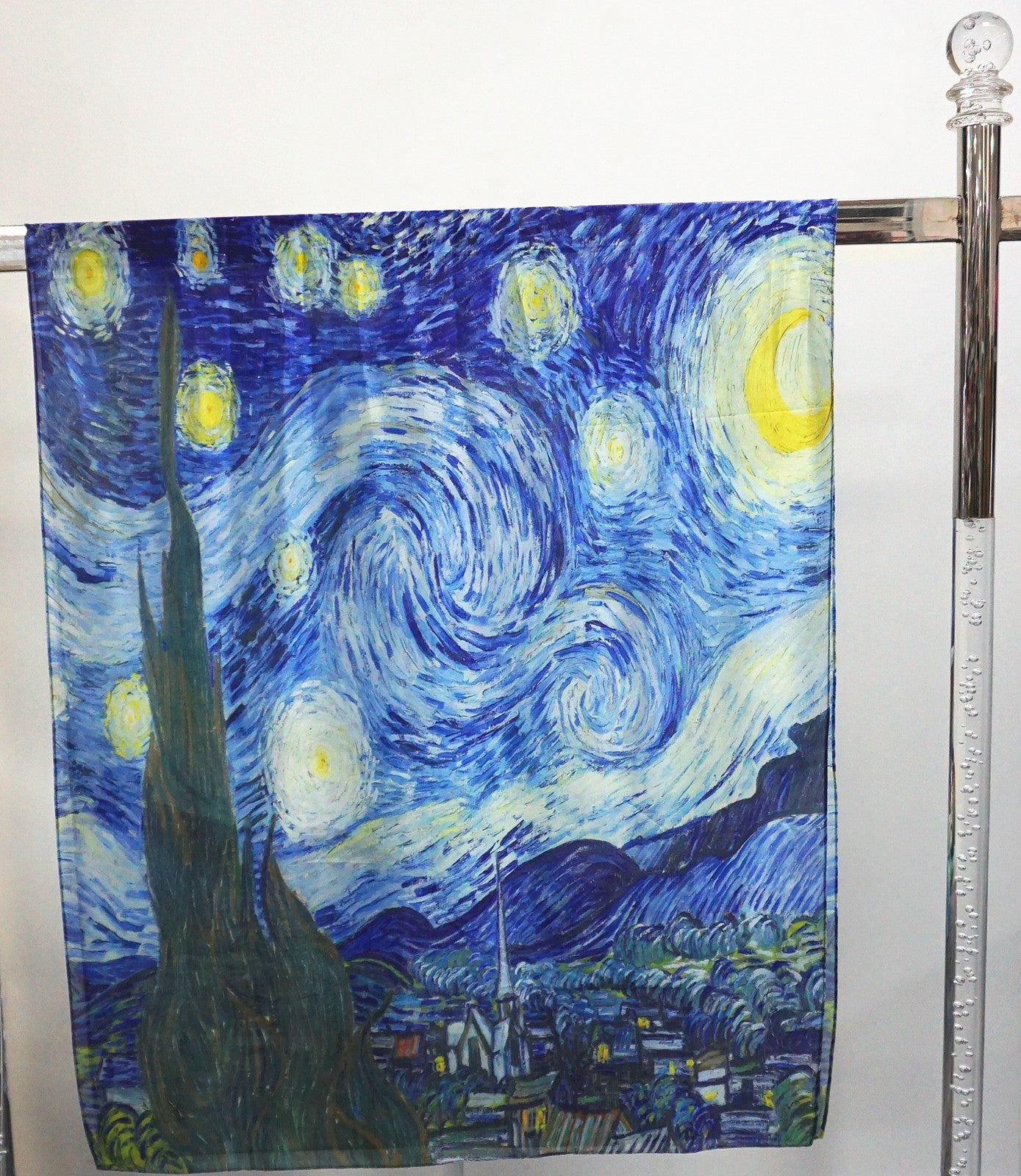 Silk Feel Scarf Paintings Van Gogh
