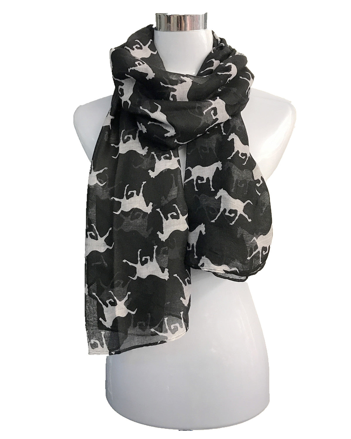 Horse Print Scarf