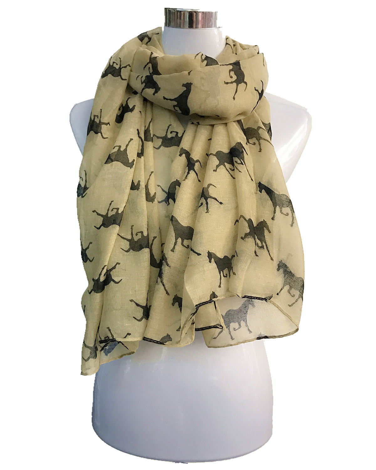 Horse Print Scarf