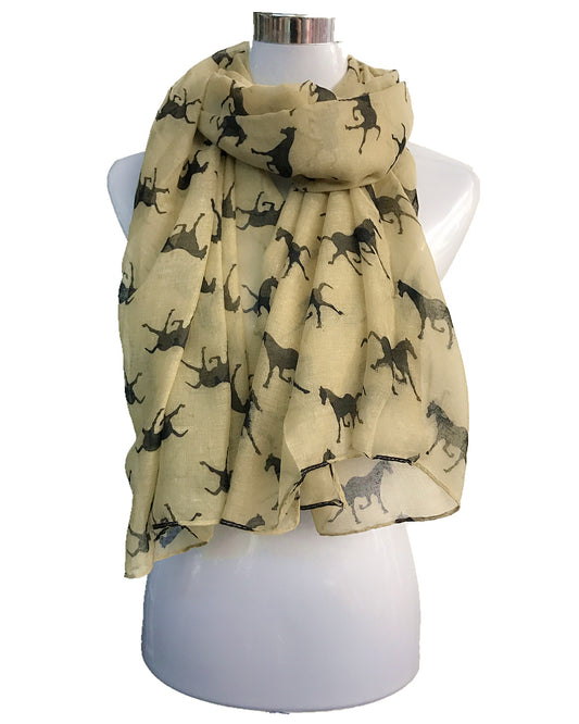 Horse Print Scarf