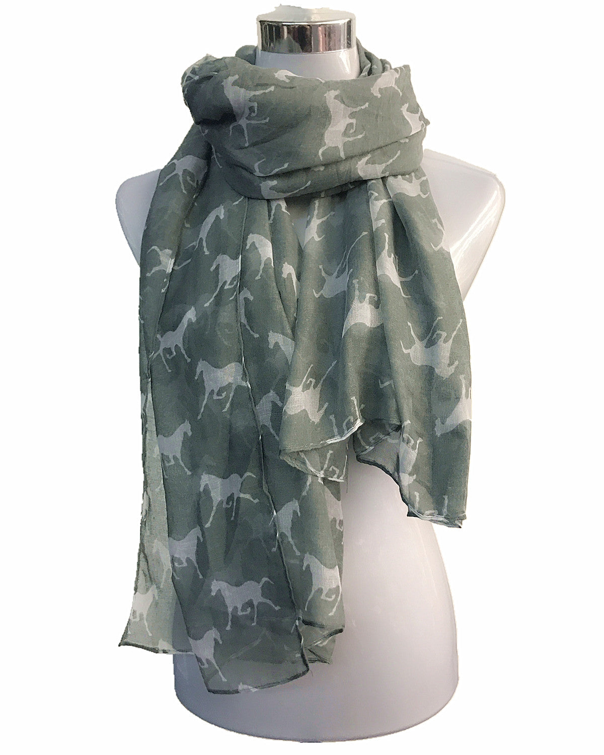 Horse Print Scarf
