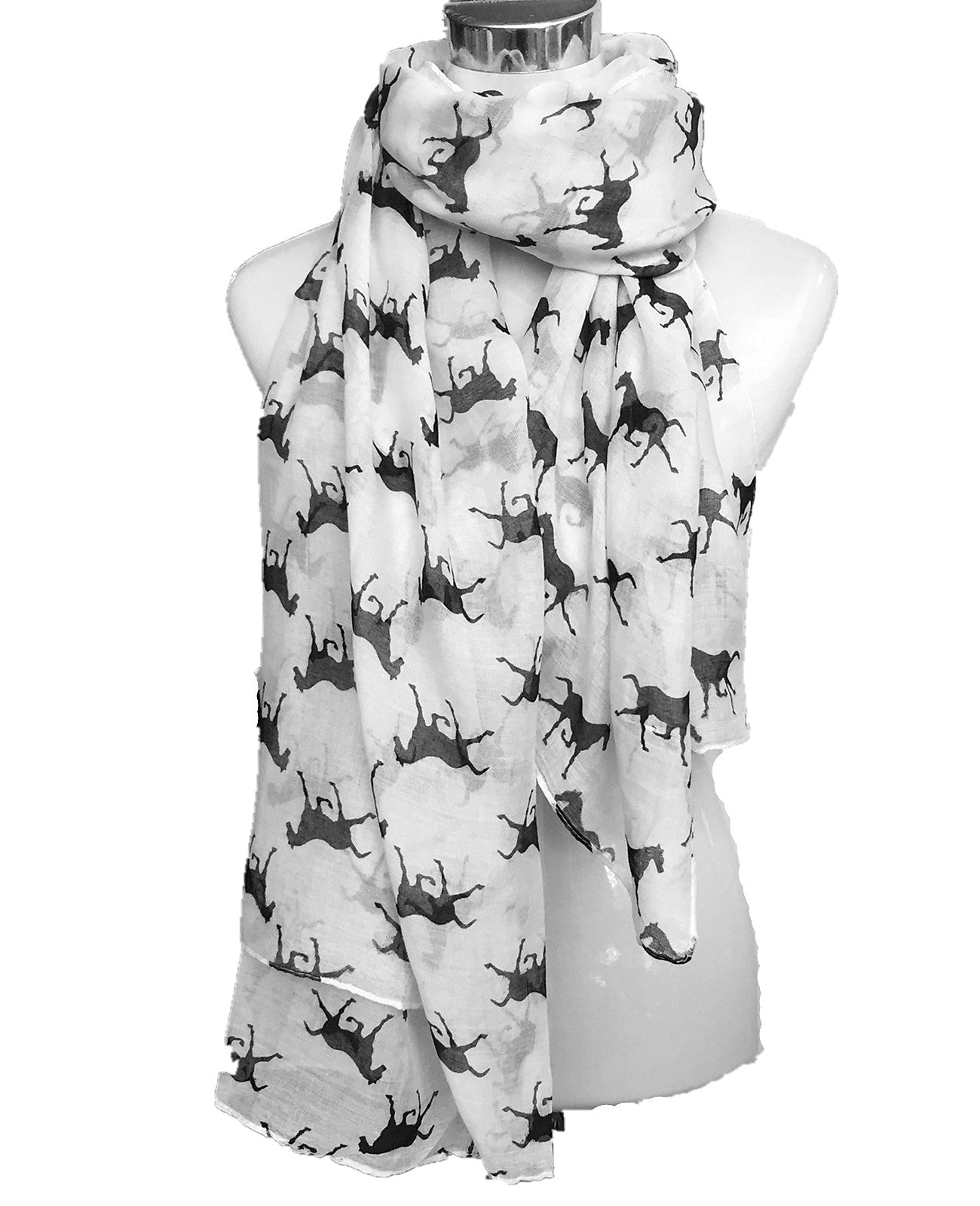 Horse Print Scarf
