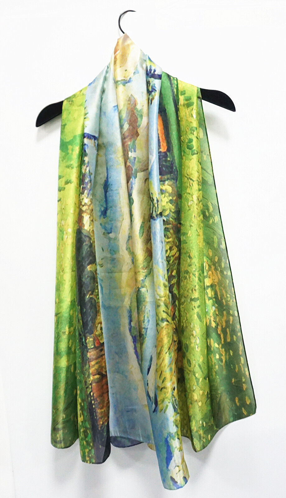 Silk Feel Scarf Paintings Van Gogh