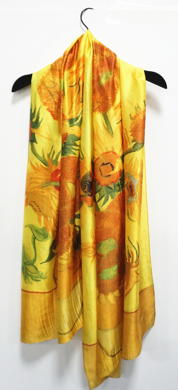 Silk Feel Scarf Paintings Van Gogh