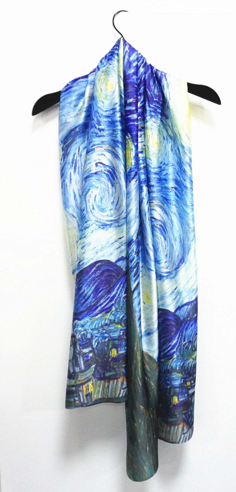 Silk Feel Scarf Paintings Van Gogh