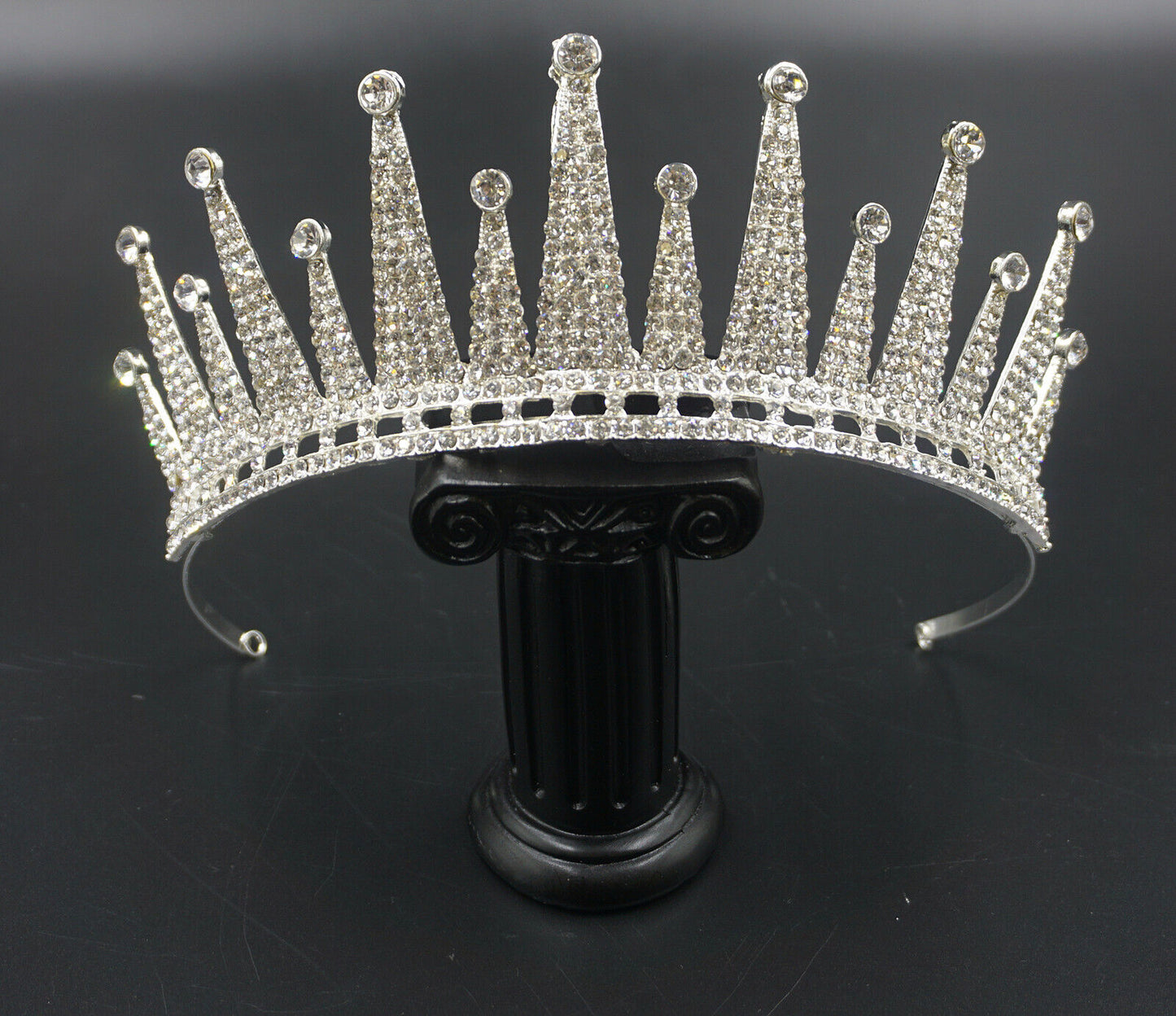 Silver & Gold Rhinestone Tiara
