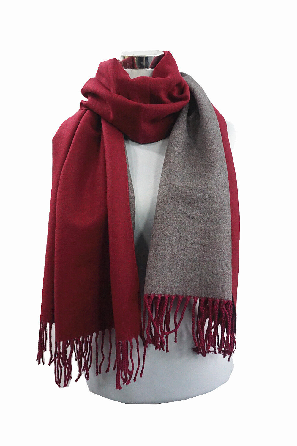 Thick Reversible Cashmere Warm Winter Shawl