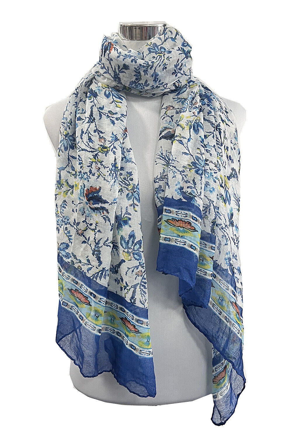 Flower Vine Pattern Scarf