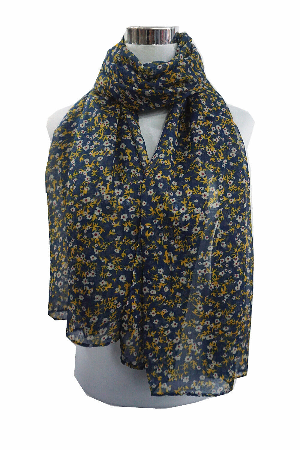 Small Flower Print Scarf