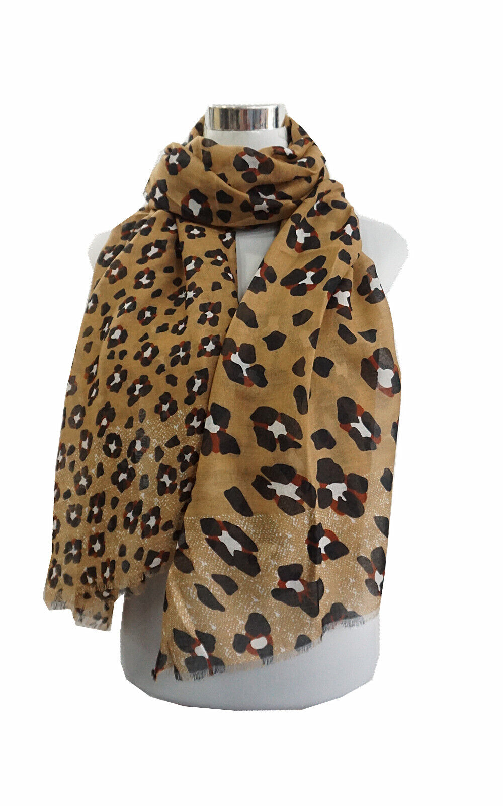 Super Soft Leopard Print Scarf